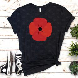 Red Poppy (HTV ready to press)