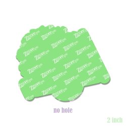 Alternative view of Megaphone with Pom Pom Acrylic Blank- Sticker- UV DTF (2 inch)