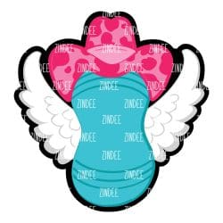 Birthing Peanut Wings Cowboy – Mini Acrylic Charm Blank (1.5") | Optional Sticker or UV DTF