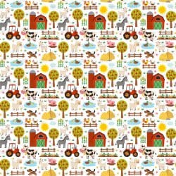 Farm Animals seamless (vinyl)