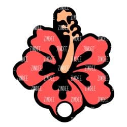 Alternative view of Hibiscus Tumbler Tag (Stanley 40 oz 2.0)