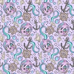 Mermaid Skellie seamless (vinyl)