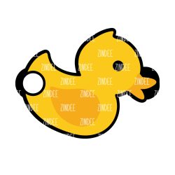 Alternative view of Rubber Duck Tumbler Tag (Stanley 20/30 oz 2.0)