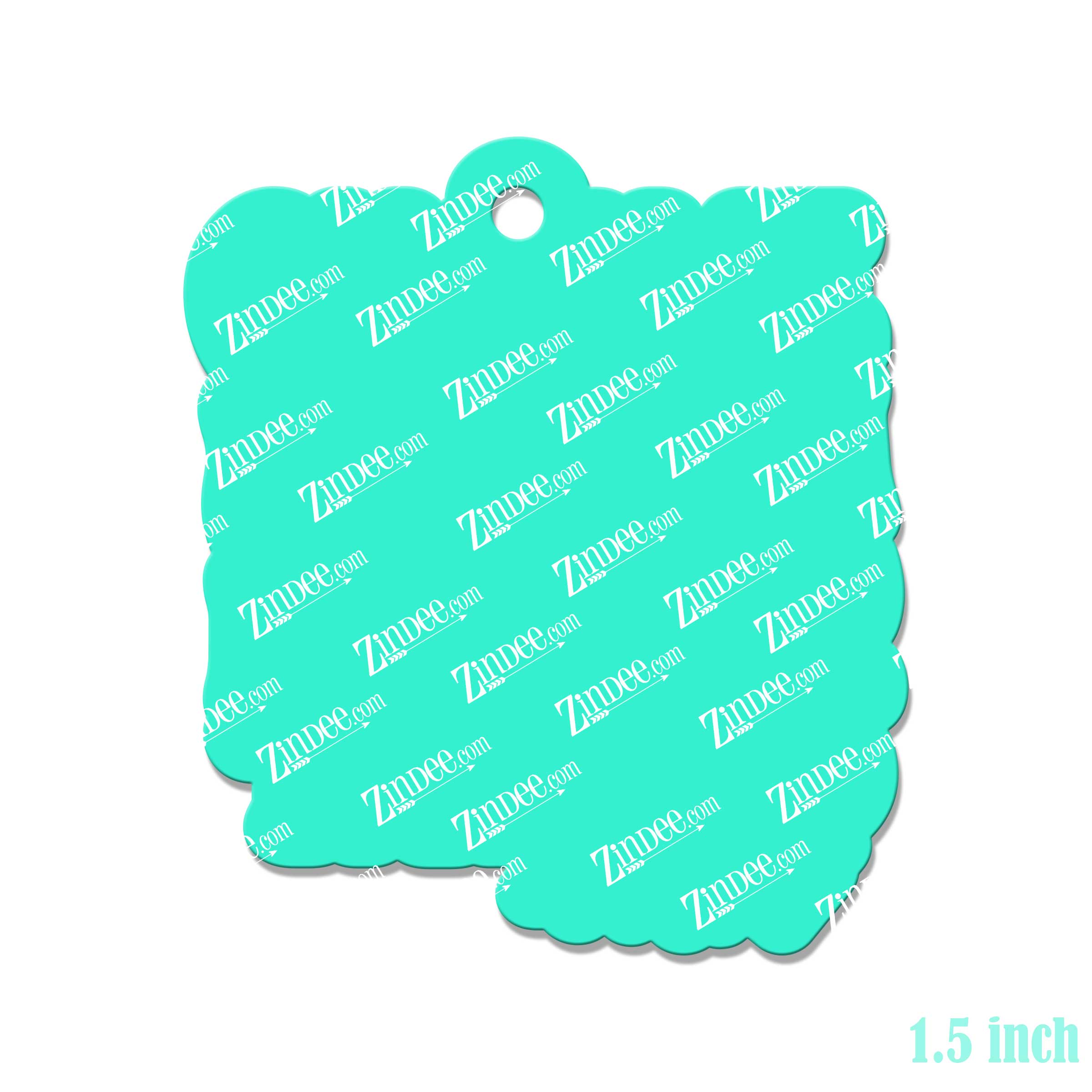Charlie Uniform Acrylic Blank- Sticker- UV DTF (1.5 inch) - Image 2