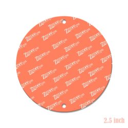Circle 2.5 inch (lightweight acrylic) 2 Holes