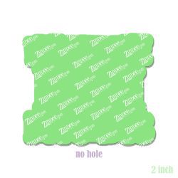 Alternative view of Fun In Fundus Acrylic Blank- Sticker- UV DTF (2 inch) NO HOLE