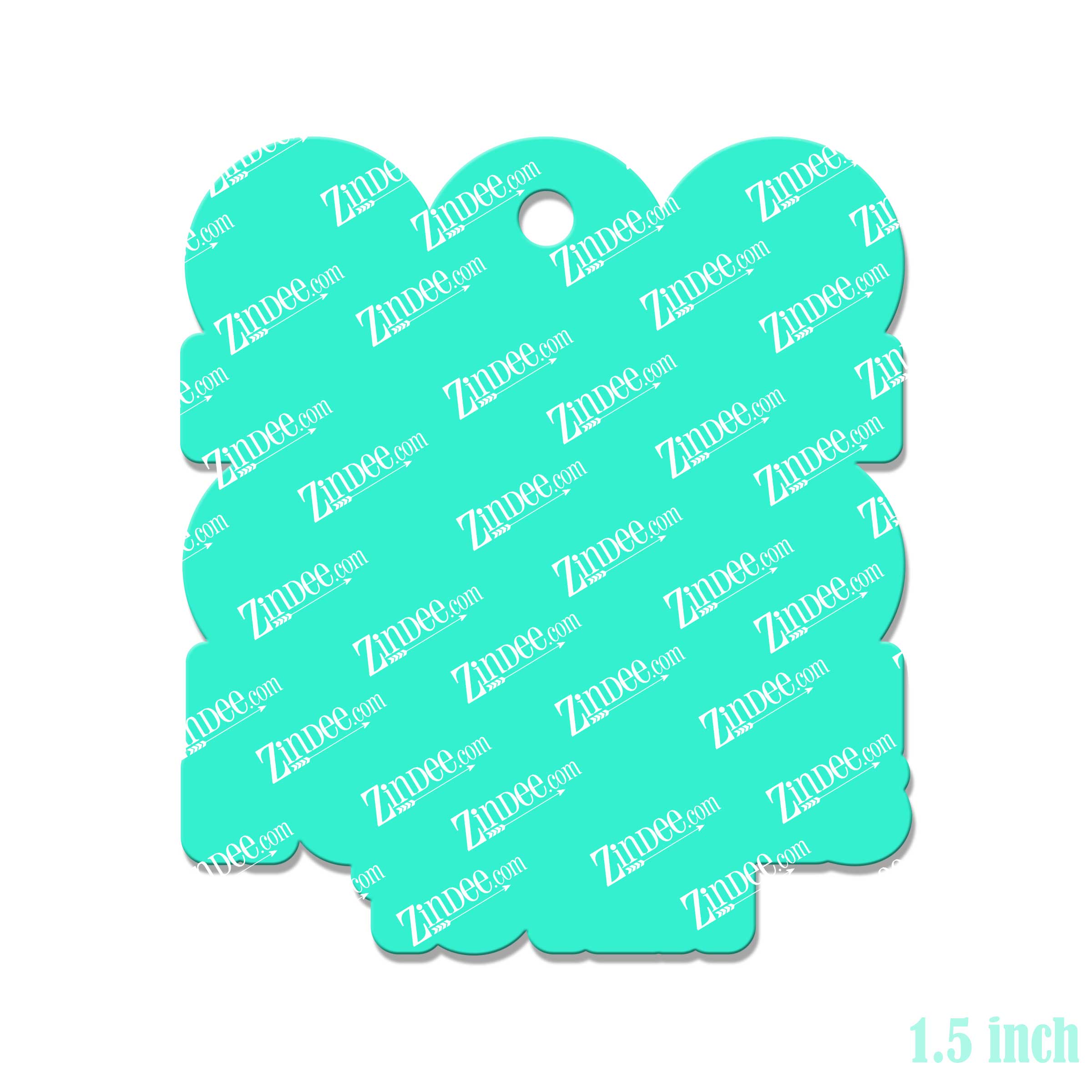 It Only Goes To Ten Acrylic Blank- Sticker- UV DTF (1.5 inch) - Image 2