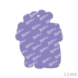 Alternative view of Labeled Anatomical Heart Acrylic Blank- Sticker- UV DTF (2.5 inch)