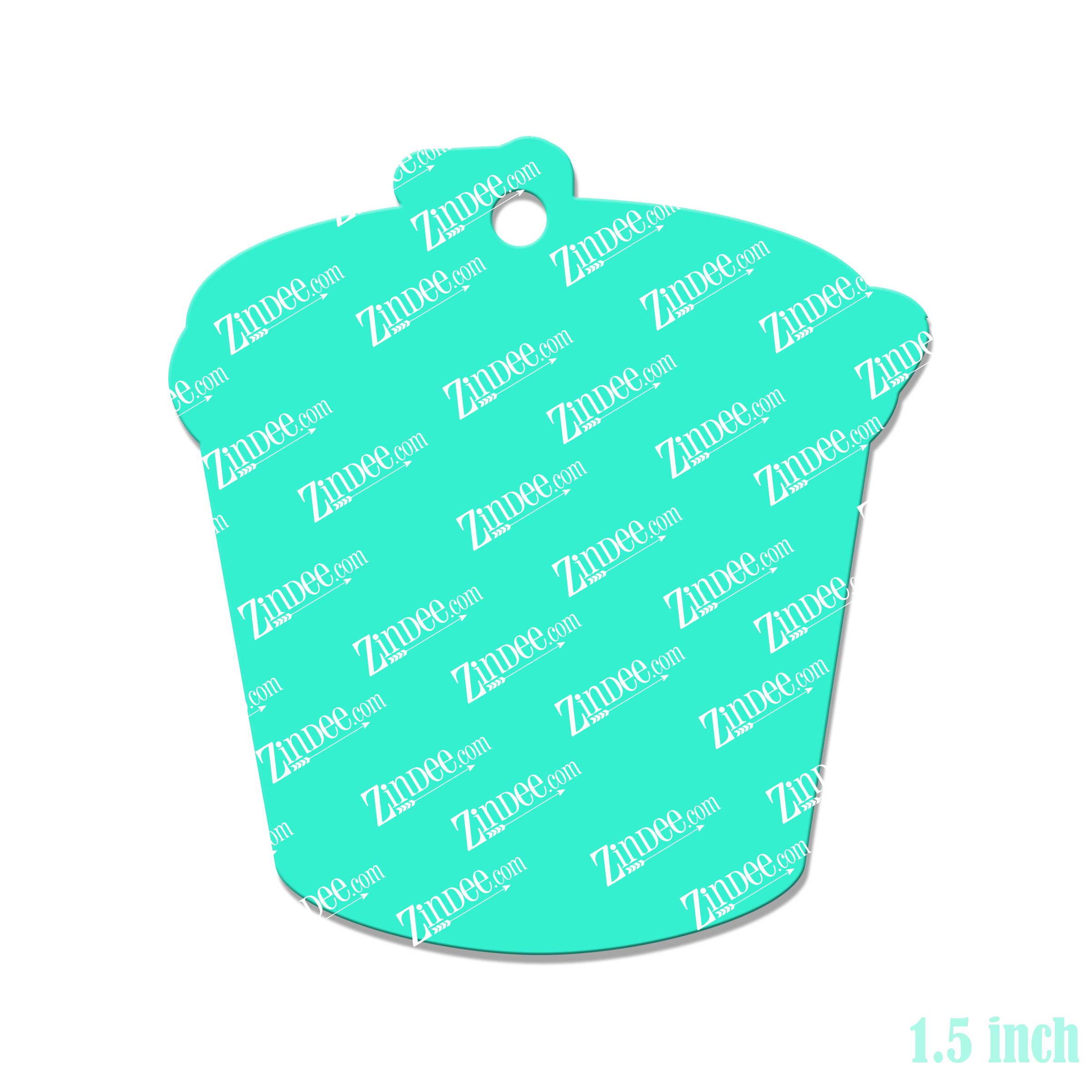 Suction Canister Acrylic Blank- Sticker- UV DTF (1.5 inch) - Image 2