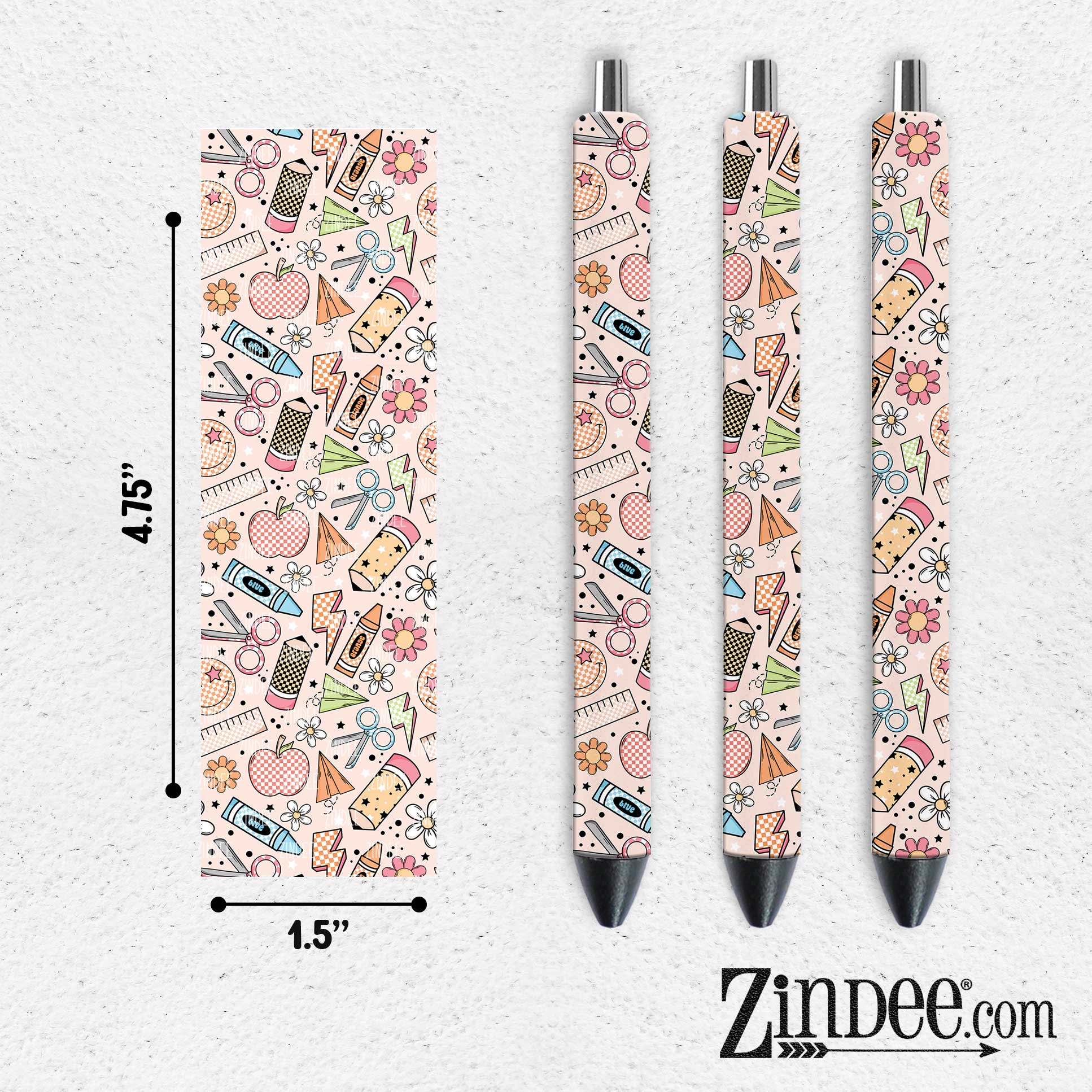 Teacher VINYL Pen Wrap
