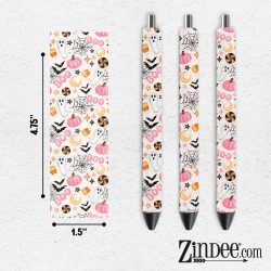 Boo Halloween VINYL Pen Wrap