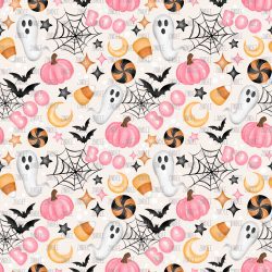 Boo Halloween seamless (vinyl)