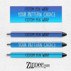 Custom Pen Wrap (UV DTF or VINYL)