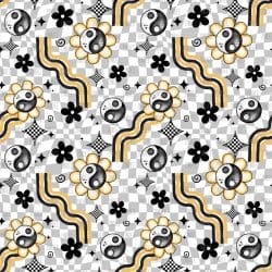 Daisy Ying Yang seamless (vinyl)