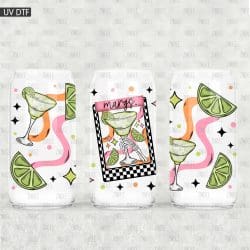 Margs UV DTF Glass Can Wrap