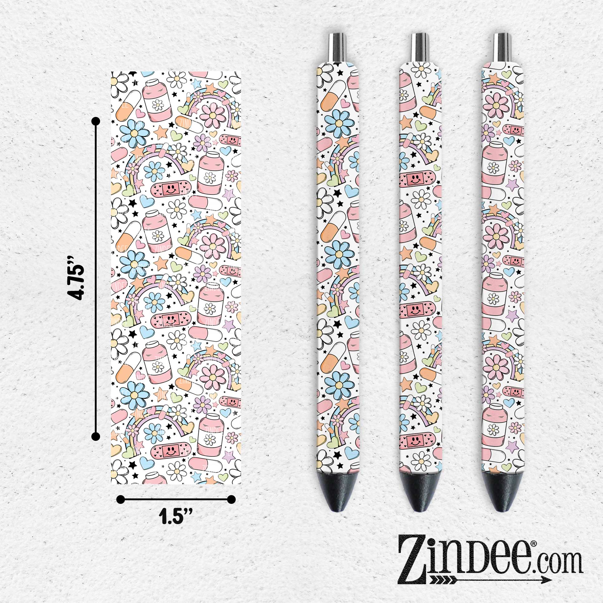 Mental Health VINYL Pen Wrap