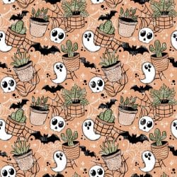 Spooky Plants seamless (vinyl)