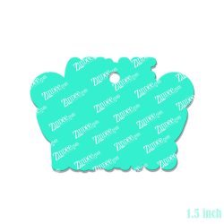 Alternative view of Ask Me About Our Burritos Acrylic Blank- Sticker- UV DTF (1.5 inch)