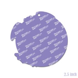 Alternative view of Batty Moon Acrylic Blank- Sticker- UV DTF (2.5 inch)