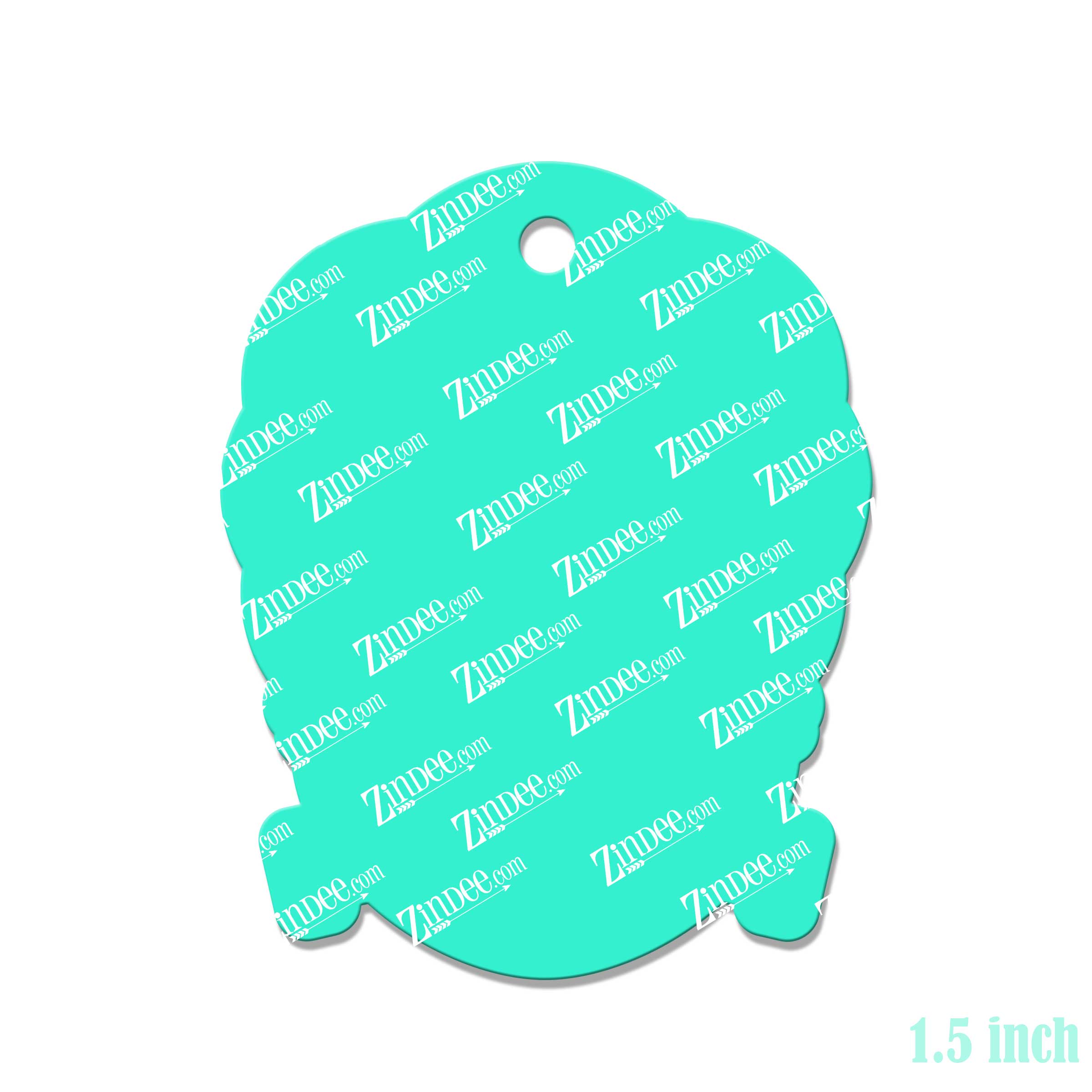 Bride of Frankenstein Acrylic Blank- Sticker- UV DTF (1.5 inch - Image 2