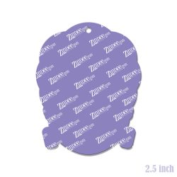 Alternative view of Bride of Frankenstein Acrylic Blank- Sticker- UV DTF (2.5 inch)