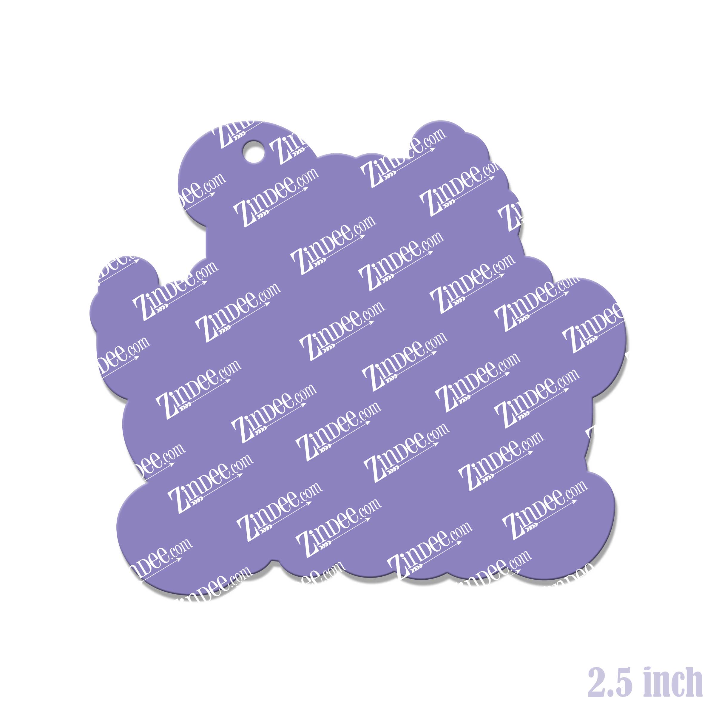 Don't Tell Me To Smile Acrylic Blank- Sticker- UV DTF (2.5 inch) - Image 2