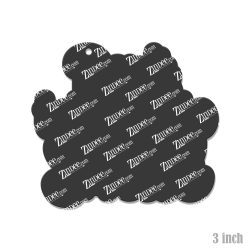 Alternative view of Don't Tell Me To Smile Acrylic Blank- Sticker- UV DTF (3 inch)