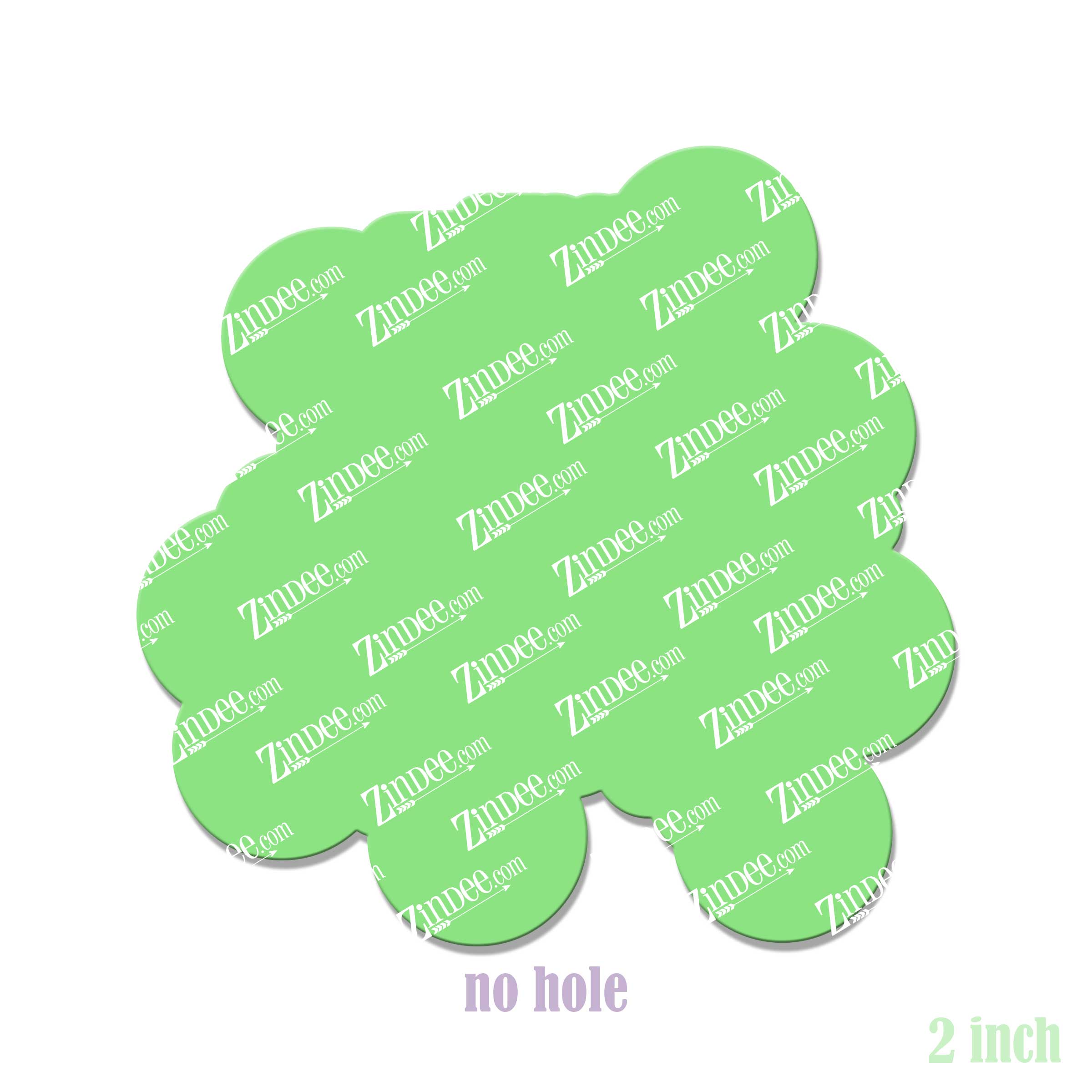 Feel All The Feels Acrylic Blank- Sticker- UV DTF (2 inch) NO HOLE - Image 2