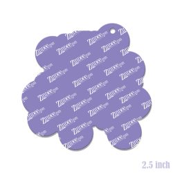 Alternative view of Feel All The Feels Acrylic Blank- Sticker- UV DTF (2.5 inch)