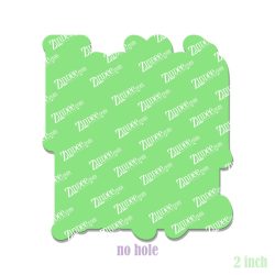 Alternative view of Foolish Mortal Acrylic Blank- Sticker- UV DTF (2 inch) NO HOLE