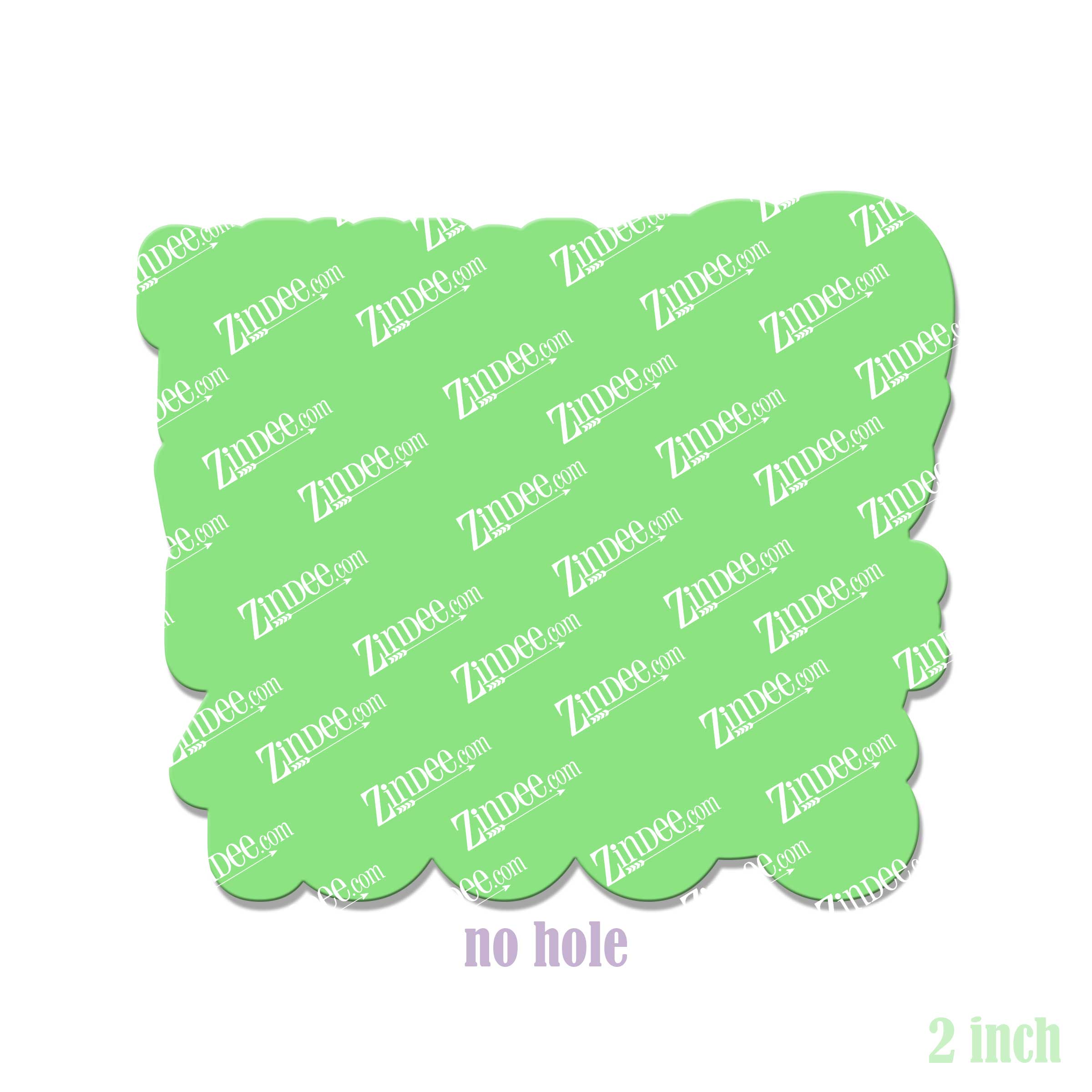 From The 1900's Acrylic Blank- Sticker- UV DTF (2 inch) NO HOLE - Image 2