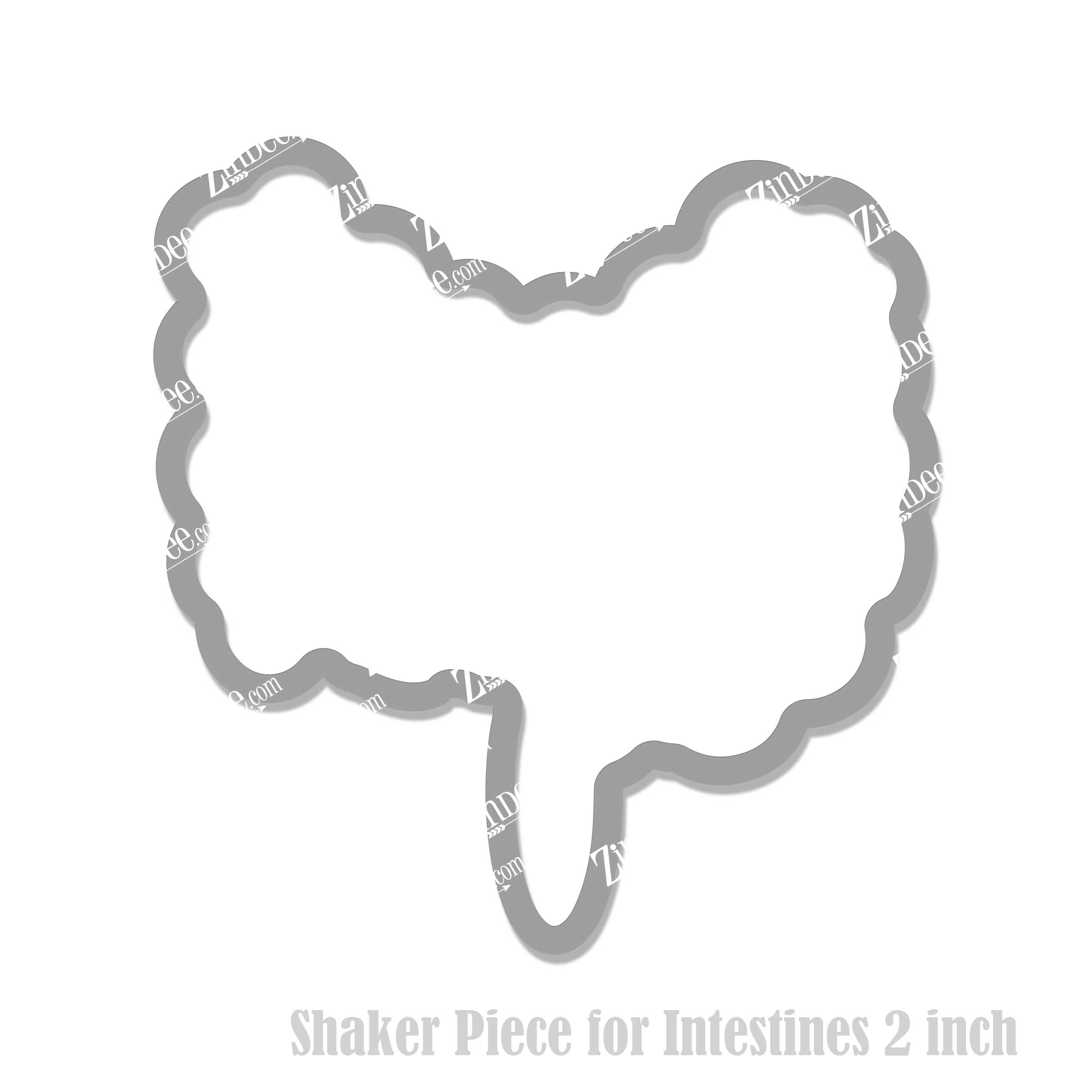 Intestines Shaker Piece (2 inch)