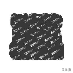 Alternative view of Never Faked A Sarcasm Acrylic Blank- Sticker- UV DTF (3 inch)