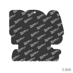 Alternative view of RDA Registered Dental Assistant Acrylic Blank- Sticker- UV DTF (3 inch)