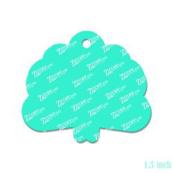 Alternative view of Turkey Uterus Acrylic Blank- Sticker- UV DTF (1.5 inch)