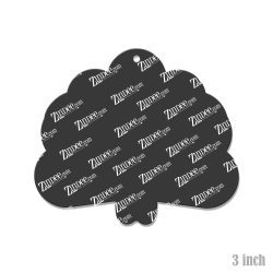 Alternative view of Turkey Uterus Acrylic Blank- Sticker- UV DTF (3 inch)