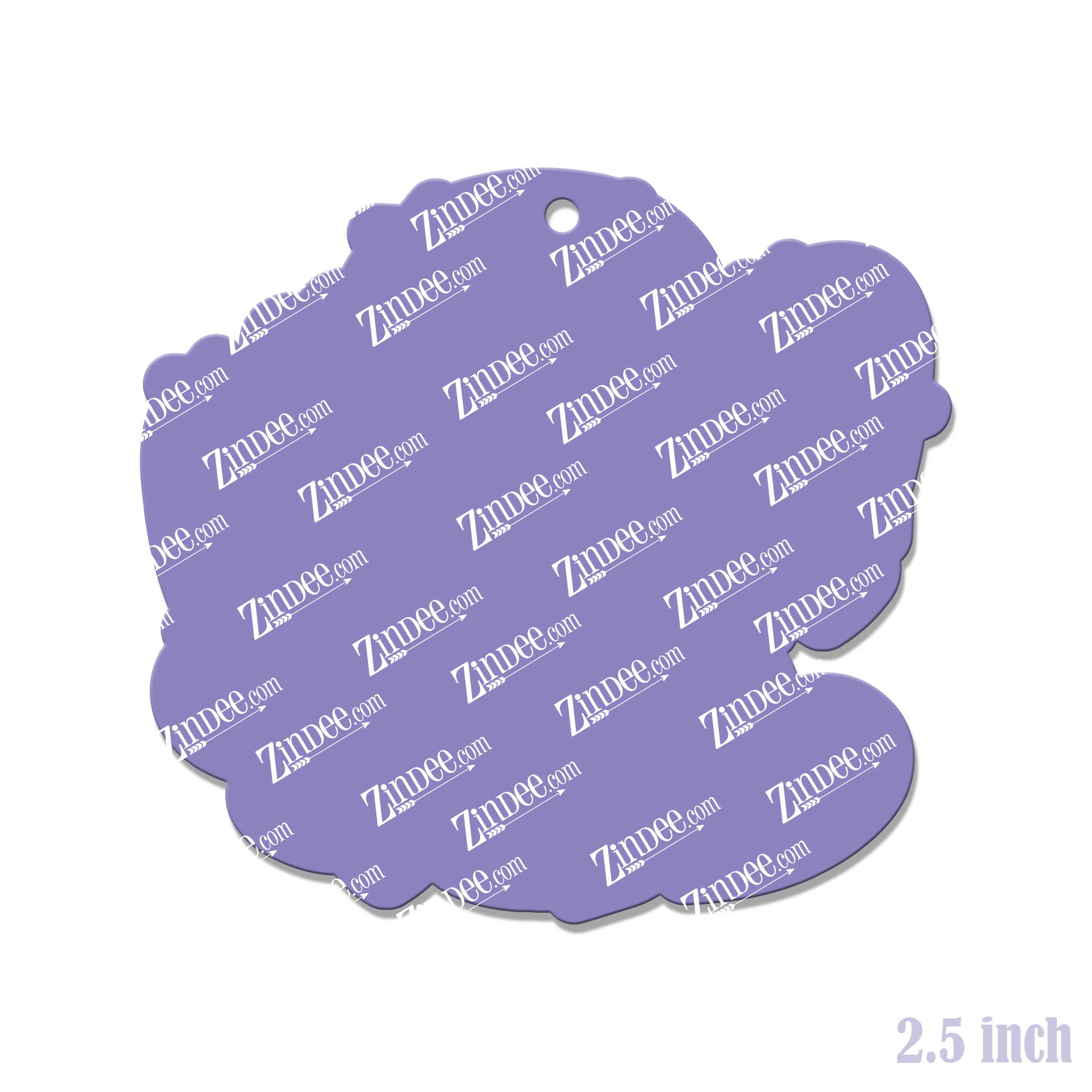 Valentine Cactus Acrylic Blank- Sticker- UV DTF (2.5 inch) - Image 2