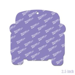 Alternative view of Vintage Santa Truck (Dark Skin) Acrylic Blank- Sticker- UV DTF (2.5 inch)