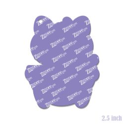 Alternative view of Watermelon Cat Acrylic Blank- Sticker- UV DTF (2.5 inch)