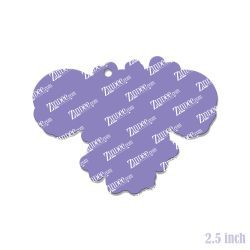 Alternative view of American Uterus Acrylic Blank- Sticker- UV DTF (2.5 inch)