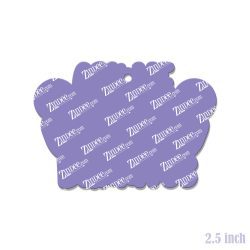 Alternative view of Ask Me About Our Burritos Acrylic Blank- Sticker- UV DTF (2.5 inch)