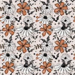Bat Floral seamless (Sublimation Sheet)
