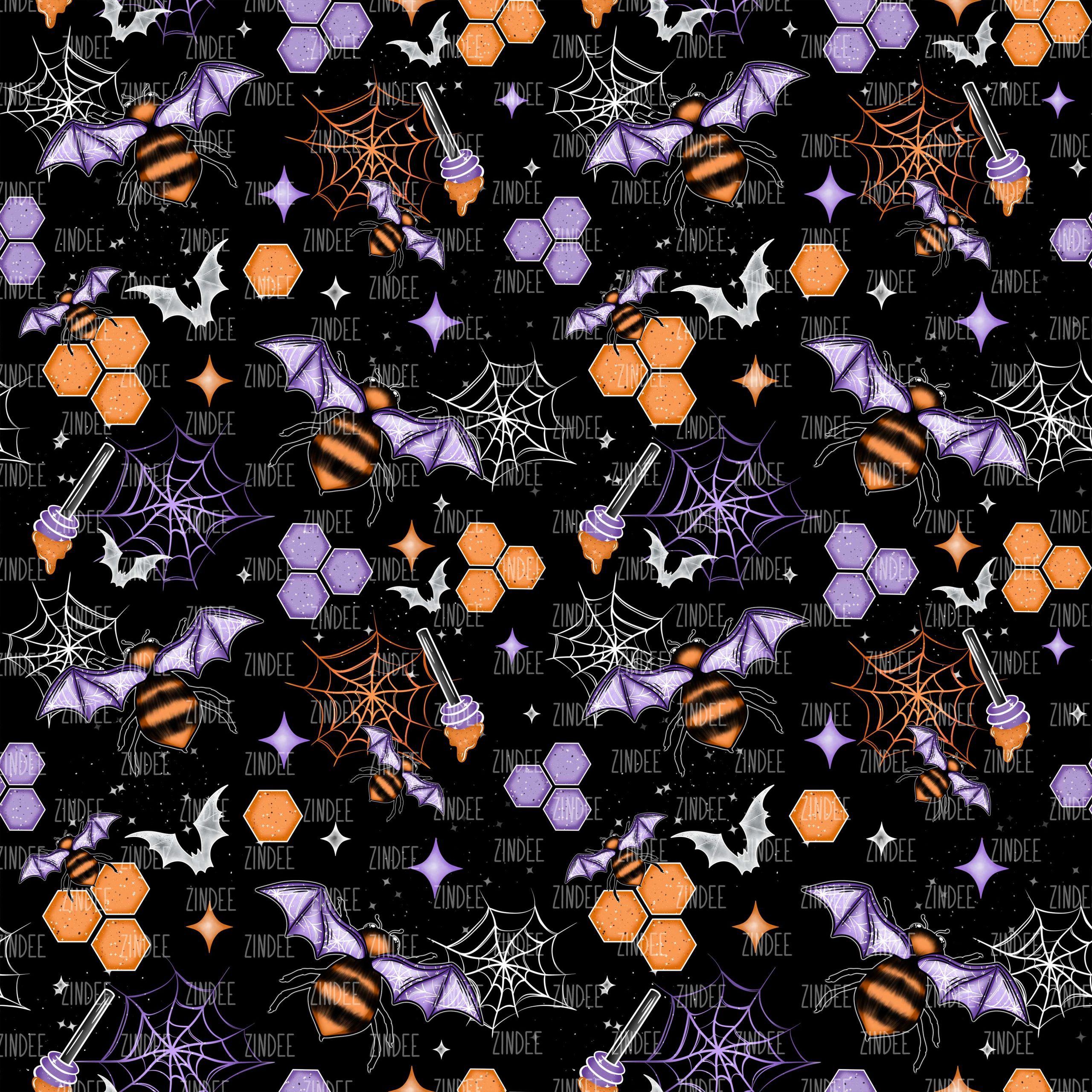 Bee Spooky seamless (vinyl)