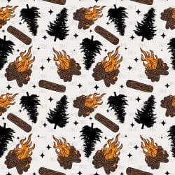 Campfire seamless (vinyl)
