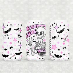 Cereal Killer UV DTF Glass Can Wrap