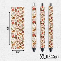 Cottagecore VINYL Pen Wrap