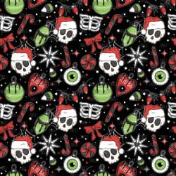 Creepy Christmas seamless (vinyl)