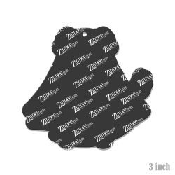 Alternative view of Ghost Dog Acrylic Blank- Sticker- UV DTF (3 inch)