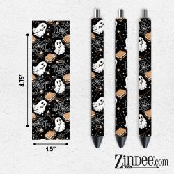 Ghosty Smores VINYL Pen Wrap