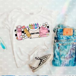 Girl School DTF Transfer